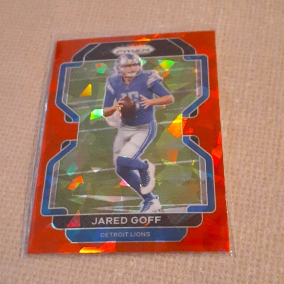 4 NFL Cards Cowboys Chargers Colts Lions Herbert Lamb Goff Ehlinger - Picture 2 of 8